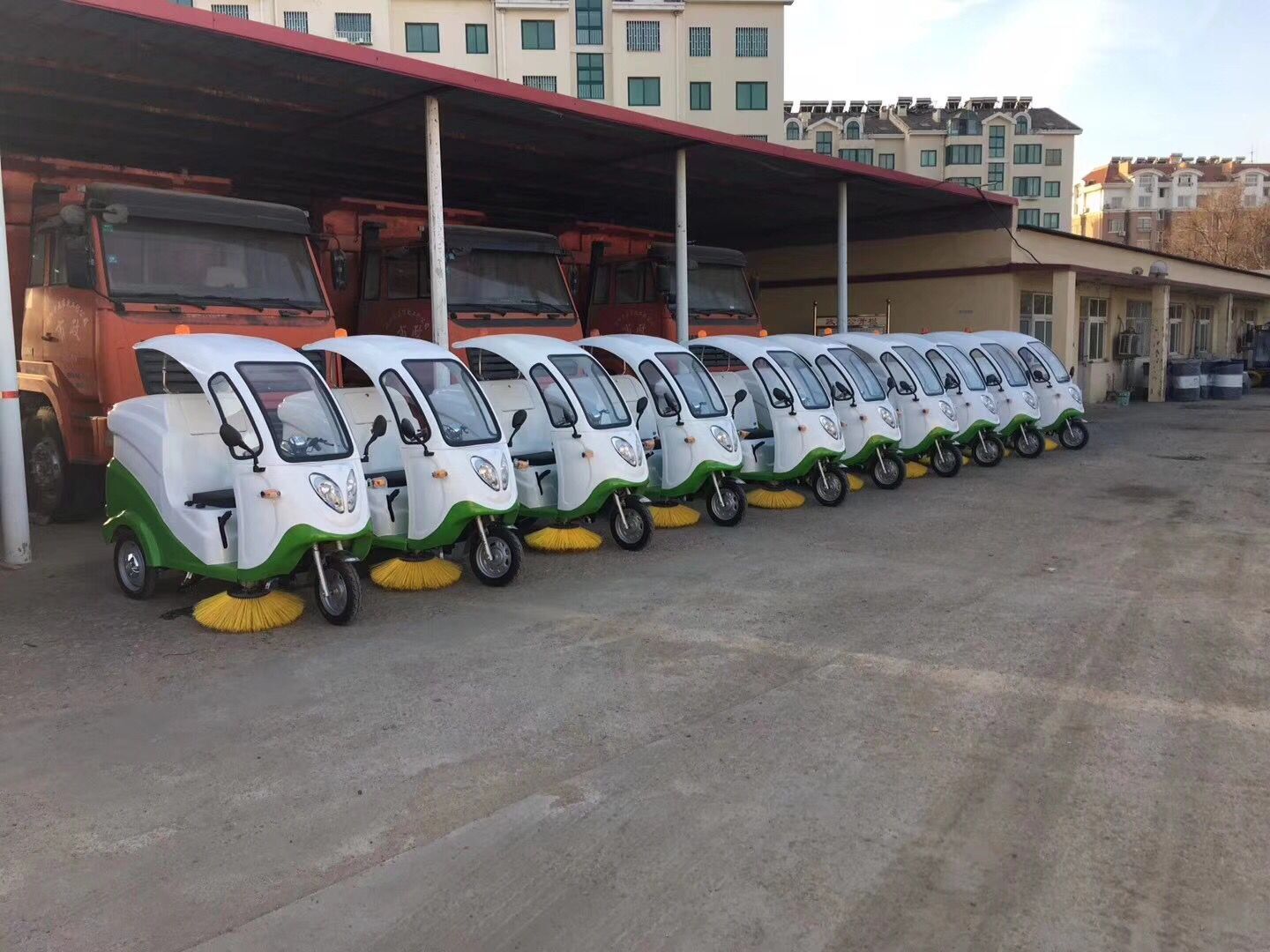 四川某環衛系統首批次到貨——瑞保Q3